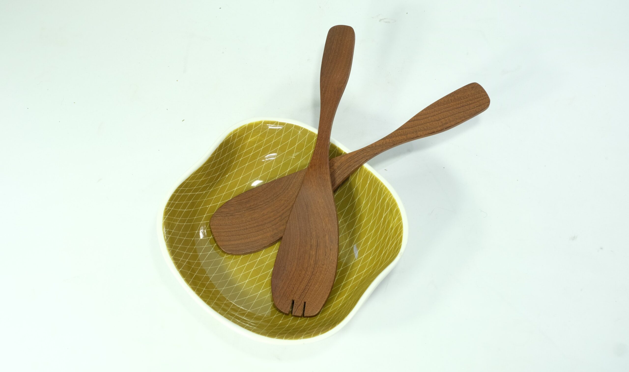 Teak Salad Servers Function In Form