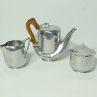 Picquot Ware - 3 piece Tea Set