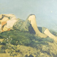 Shepherd Boy Print - Lenbach 1860