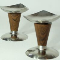 Pair Danish Candle Holders