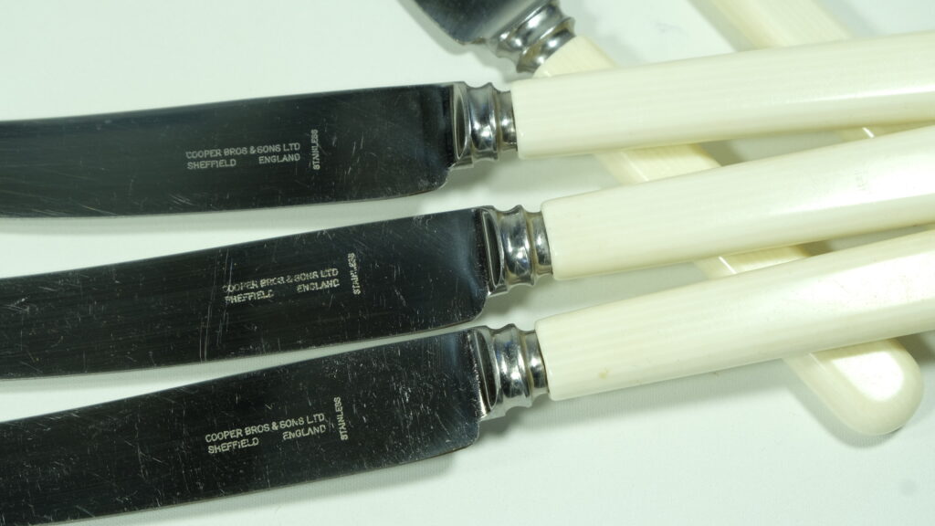 Sheffield butter knives Function In Form