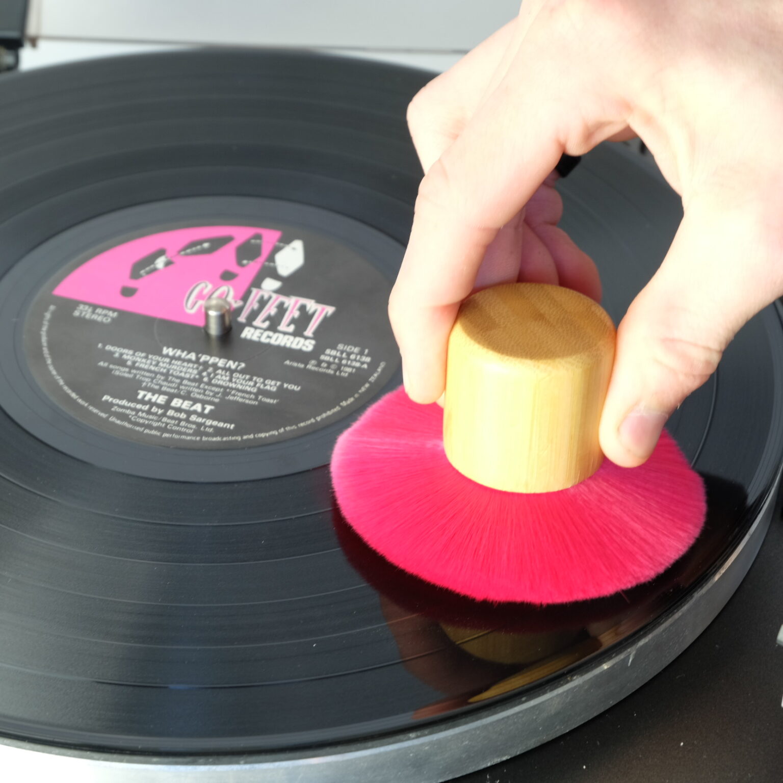 Small AntiStatic Record Brush Function In Form