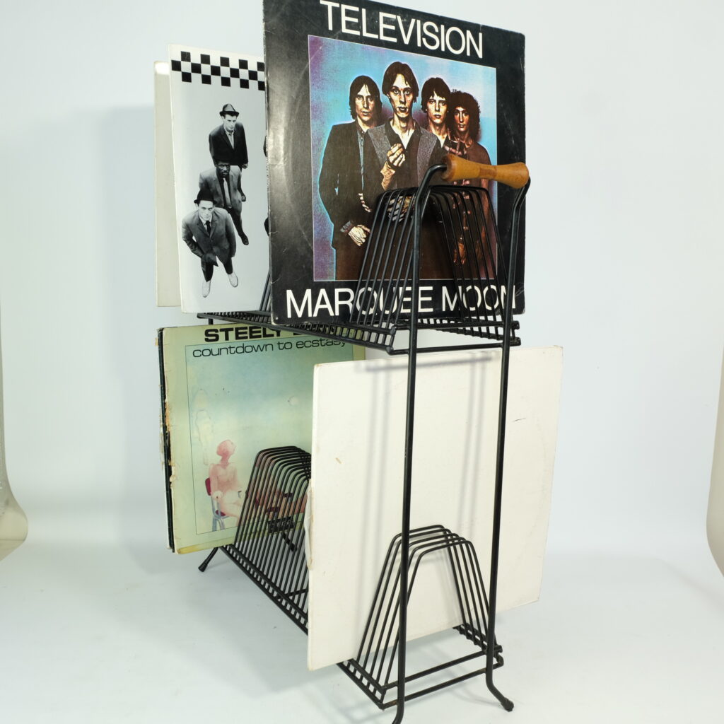 Two Tier Record Rack - Function In Form