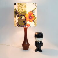 Mahogany Table Lamp