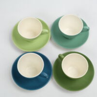 Crown Lynn Colour Glaze - Four Duos
